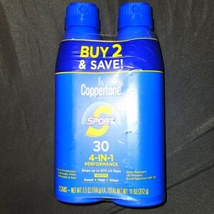 Coppertone sunscreen spray (2 pack)